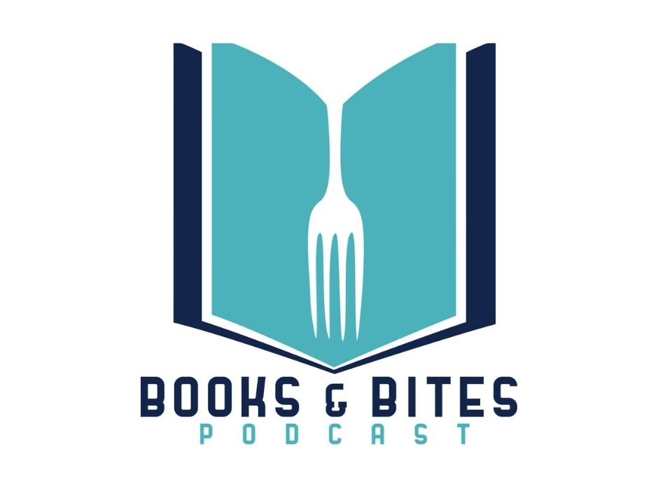 Books and Bites Podcast logo