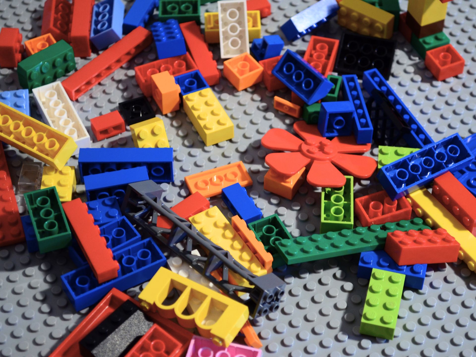 A collection of LEGOs