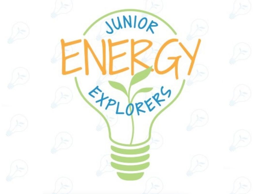 Lightbulb illustration. "Junior Energy Explorers."