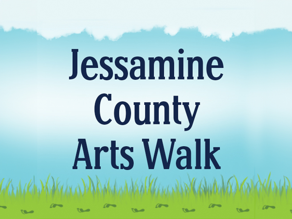 Jessamine County Arts Walk over image of grass and sky