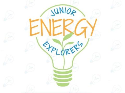 Lightbulb illustration. "Junior Energy Explorers."