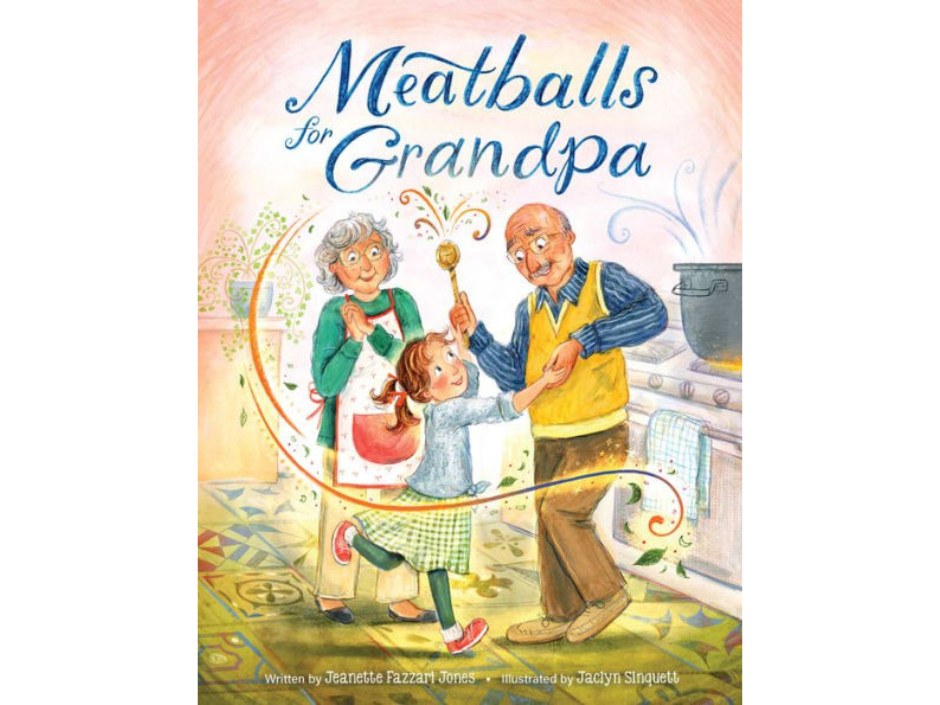 Cover of Meatballs for Grandpa children's book